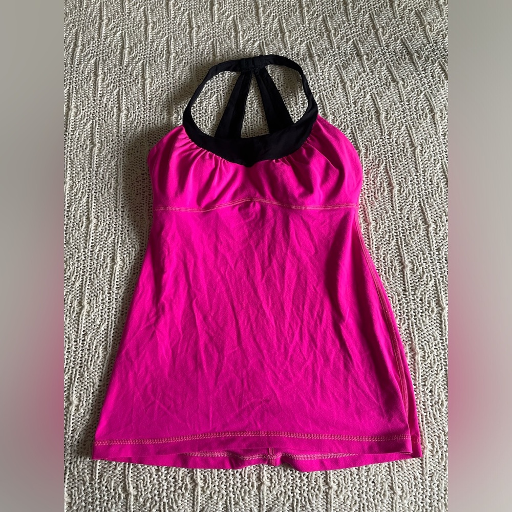 Lululemon Athletica Hot Pink Tank Top